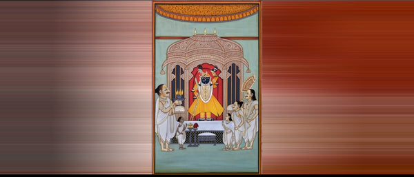 Visual cultures of Shrinathji – Pichhvai Paintings